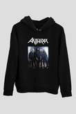 Anthrax Siyah Unisex Hoodie