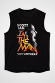 Anthrax Siyah Unisex Kolsuz Tişört