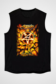 Anthrax Siyah Unisex Kolsuz Tişört