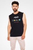 Anthrax Siyah Unisex Kolsuz Tişört