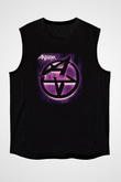 Anthrax Siyah Unisex Kolsuz Tişört