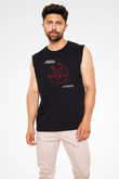 Anthrax Siyah Unisex Kolsuz Tişört