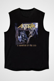 Anthrax Siyah Unisex Kolsuz Tişört