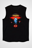 Anthrax Siyah Unisex Kolsuz Tişört