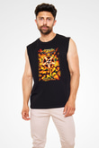 Anthrax Siyah Unisex Kolsuz Tişört