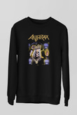 Anthrax Siyah Unisex Sweatshirt