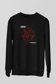 Anthrax Siyah Unisex Sweatshirt