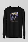Anthrax Siyah Unisex Sweatshirt