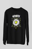 Anthrax Siyah Unisex Sweatshirt