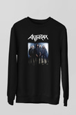 Anthrax Siyah Unisex Sweatshirt
