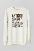 Antropolog Beyaz Unisex Sweatshirt