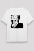 Aphex Twin Baskılı Unisex Beyaz Tişört - Tshirt
