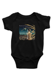 Apocalyptica Baskılı Unisex Siyah Bebek Body - Zıbın