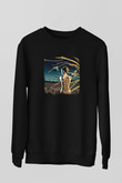 Apocalyptica Baskılı Unisex Siyah Sweatshirt