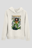 Aquaman Baskılı Unisex Beyaz Hoodie