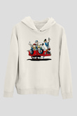 Araba tamircisi Beyaz Unisex Hoodie
