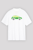 Araba tamircisi Beyaz Unisex Tişört T-Shirt - TişörtFabrikası