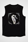 Arcade Fire Baskılı Unisex Siyah Kolsuz Tişört