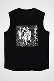 Arcade Fire Baskılı Unisex Siyah Kolsuz Tişört