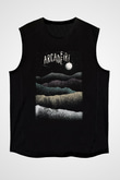Arcade Fire Siyah Unisex Kolsuz Tişört