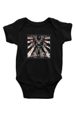 Arch Enemy Baskılı Unisex Siyah Bebek Body - Zıbın