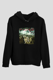 Arch Enemy Baskılı Unisex Siyah Hoodie