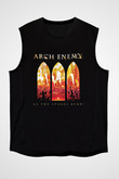 Arch Enemy Baskılı Unisex Siyah Kolsuz Tişört