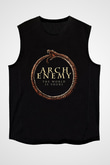 Arch Enemy Baskılı Unisex Siyah Kolsuz Tişört