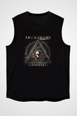 Arch Enemy Baskılı Unisex Siyah Kolsuz Tişört
