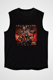 Arch Enemy Baskılı Unisex Siyah Kolsuz Tişört