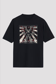 Arch Enemy Baskılı Unisex Siyah Oversize Tişört