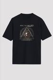 Arch Enemy Baskılı Unisex Siyah Oversize Tişört