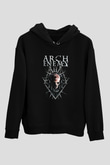 Arch Enemy Siyah Unisex Kapüşonlu Sweatshirt