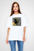 Architects Baskılı Unisex Beyaz Oversize Tişört