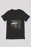 Architects Baskılı Unisex Siyah V Yaka Tişört