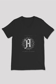 Architects Baskılı Unisex Siyah V Yaka Tişört