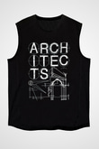 Architects Siyah Unisex Kolsuz Tişört