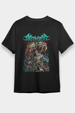 Archspire Baskılı Unisex Siyah Tişört - Tshirt