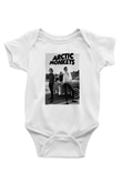 Arctic Monkeys Baskılı Beyaz Unisex Bebek Body - Zıbın