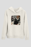 Arctic Monkeys Baskılı Unisex Beyaz Hoodie