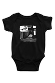 Arctic Monkeys Baskılı Unisex Siyah Bebek Body - Zıbın