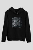 Arctic Monkeys Baskılı Unisex Siyah Hoodie