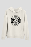 Arctic Monkeys Beyaz Unisex Kapüşonlu Sweatshirt