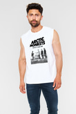 Arctic Monkeys Beyaz Unisex Kolsuz Tişört