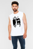 Arctic Monkeys Beyaz Unisex Kolsuz Tişört