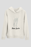 Arctic Monkeys Keep Calm And Listen To Arctic Monkeys Beyaz Unisex Kapüşonlu Sweatshirt