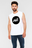 Arctic Monkeys Logo Beyaz Unisex Kolsuz Tişört
