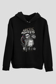 Arctic Monkeys One For The Road Siyah Unisex Kapüşonlu Sweatshirt