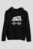 Arctic Monkeys Siyah Unisex Kapüşonlu Sweatshirt