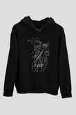Arctic Monkeys Siyah Unisex Kapüşonlu Sweatshirt
